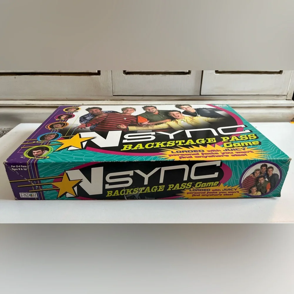 NSYNC backstage pass